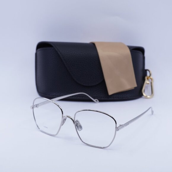 Loewe LW50073U 016 Geometric Eyeglasses 55mm – Silver - Picture 5 of 11